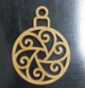 Picture of Laser Cut Christmas Baubles