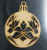 Picture of Laser Cut Christmas Baubles