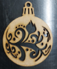 Picture of Laser Cut Christmas Baubles