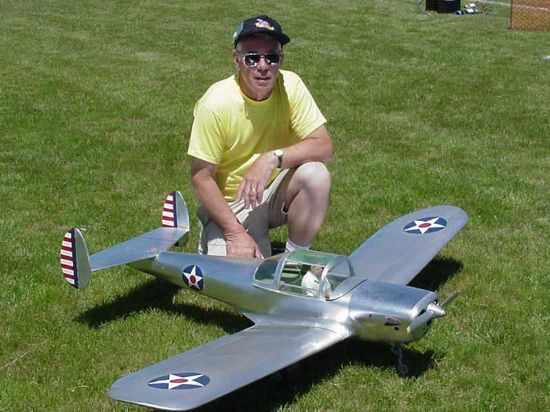 Picture of Nick Ziroli ERCO Ercoupe 80" Laser-Cut Short Kit