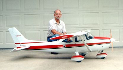 Picture of Wendell Hostetler Cessna 182  31% Scale - Short Kit - 3400mm wingspan