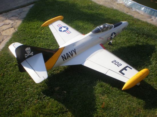 Picture of Nick Ziroli F9F Panther 72" Laser-Cut Short Kit