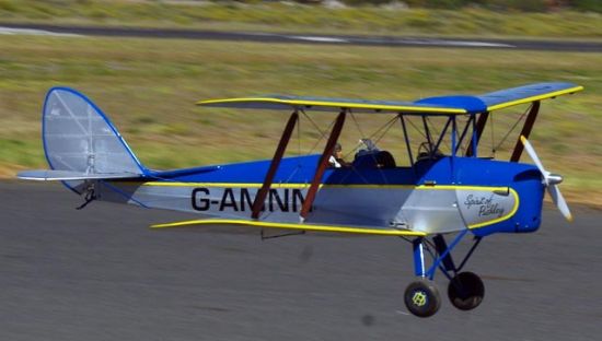 Picture of OK Model Pilot De Havilland Tiger Moth 88" Laser - Cut Short Kit & Cowling